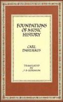 Foundations of Music History 0521298903 Book Cover