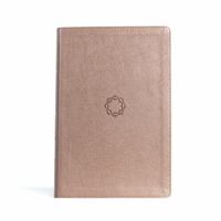 KJV Essential Teen Study Bible, Rose Gold LeatherTouch 1087731097 Book Cover