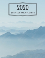 2020 One Year Daily Planner: Beautiful Mountain Nature Themed Day Planner Journal Notebook 1697327354 Book Cover