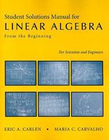 Linear Algebra Solution's Manual 1429204281 Book Cover