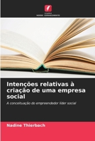 Intenções relativas à criação de uma empresa social (Portuguese Edition) 6209526012 Book Cover