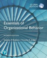 Essentials of Organizational Behavior 0136077617 Book Cover