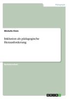 Inklusion als p�dagogische Herausforderung 3668271607 Book Cover