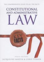 Constitutional And Administrative Law (Key Facts) 0340925922 Book Cover