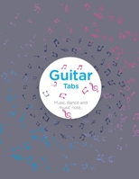 Guitar tab notebook: Guitar Tablature Blank Notebook for Guitar Players, Musicians, Teachers and Students, Blank Music Journal for Guitar Music Notes (Guitar Manuscript Books) 1676488227 Book Cover