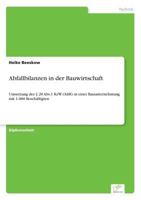 Abfallbilanzen in Der Bauwirtschaft 3838625382 Book Cover