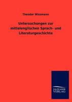 Untersuchungen Zur Mittelenglischen Sprach- Und Literaturgeschichte 3846014206 Book Cover