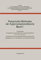 Numerische Methoden Der Approximationstheorie: Band 1 3034859538 Book Cover