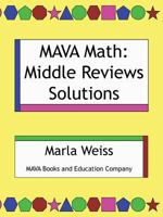 Mava Math: Middle Reviews Solutions 1481739875 Book Cover