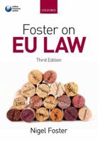 Foster on Eu Law 0198839804 Book Cover