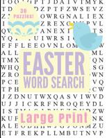 Easter Large Print Word Search 1544705964 Book Cover