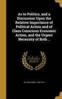 As to Politics 1015226205 Book Cover