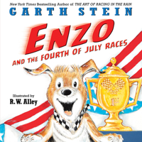 Enzo and the Fourth of July Races 0062380591 Book Cover