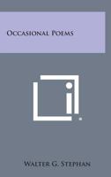 Occasional Poems 1258535548 Book Cover