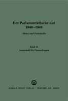 Ausschuß Für Finanzfragen 3486563793 Book Cover