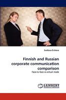 Finnish and Russian corporate communication comparison 3838368428 Book Cover