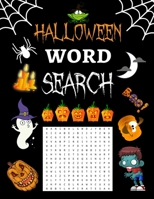 Halloween Word Search: Halloween Gifts For Kids & Adults (Puzzle Books) 1697184650 Book Cover