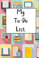 My To Do List: A simple book filled with lines that include check boxes. 165456446X Book Cover