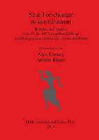 Neue Forschungen zu den Etruskern 140730707X Book Cover