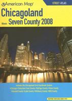 American Map 2008 Chicagoland Seven County Atlas 0841627177 Book Cover