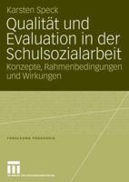 Qualität Und Evaluation In Der Schulsozialarbeit 3531151746 Book Cover