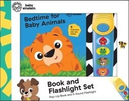 Baby Einstein - Bedtime for Baby Animals Pop-Up Book & Flashlight Set - Play-A-Sound - Pi Kids 1503734676 Book Cover