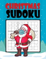 Christmas Sudoku: Easy Sudoku Puzzles Game Book with Solutions for Beginners for kids, Teens, Adults, Senior - One Puzzle Per Page - Per B08NVGHLVZ Book Cover