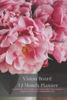 Vision Board,12 Month Planner,12 Month 2020 Calendar, 5 Year 2020-2024 Calendar for Mapping Out What You’re Really Meant to Do Create Simple Abundance ... Your Own Way by Using the Law of Attraction B083XX65CV Book Cover