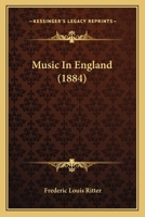 Music in England 1165676907 Book Cover