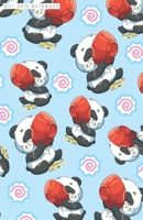 DOT GRID NOTEBOOK: Panda Bear with Japanese Ramen Dotted Journal and Planner, Cute Dot Notebook and Organizer for Unique and Creative Calendars, To-Do ... Drawings, Habit, Tasks or Expenses Tracking 1712295020 Book Cover