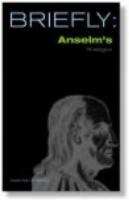 Proslogion, with the Replies of Gaunilo and Anselm (Briefly) 0334040388 Book Cover