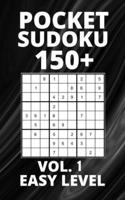 Pocket Sudoku 150+ Puzzles: Easy Level with Solutions - Vol. 1 B098RS99ZZ Book Cover