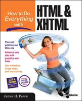 How to Do Everything with HTML & XHTML 0072231297 Book Cover