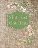 Shit Just Got Real: Wedding Planner and Organizer 1692597248 Book Cover