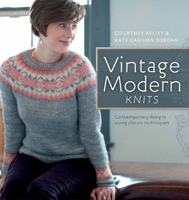 Vintage Modern Knits: Contemporary Designs Using Classic Techniques 159668240X Book Cover
