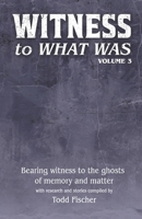 WITNESS to What Was: Volume 3 B0GXZLDFSX Book Cover