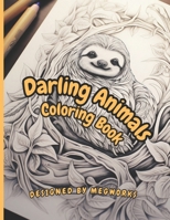 Darling Animals Coloring Book B0CP7S66PN Book Cover