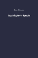 Psychologie der Sprache 3662231352 Book Cover