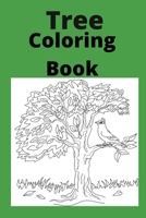 Tree Coloring Book: Kids for Ages 4-8 B0BBCCH2GX Book Cover