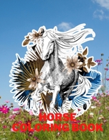 Horse Coloring Book: For Kids Ages 6-8, 9-12 B08R4F8R1Q Book Cover