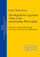 Der Begriff Der Logischen Form in Der Analytischen Philosophie: Russell in Auseinandersetzung Mit Frege, Meinong Und Wittgenstein 3110323842 Book Cover