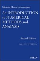 Solutions Manual to Accompany an Introduction to Numerical Methods and Analysis 1118395131 Book Cover