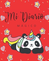 mi Diario m�gico: diario de Unicornio Para escribir cuaderno de unicornio diario de Unicornio regalo ideal para hacer en navidad 1701867397 Book Cover