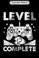 Composition Notebook: Video Game Kids Youth adults 12th Birthday Level 12 Complete Journal/Notebook Blank Lined Ruled 6x9 100 Pages 1706055870 Book Cover