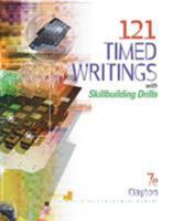 121 Timed Writings with Skillbuilding Drills 0538444398 Book Cover
