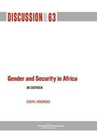 Gender and Security in Africa: An Overview 9171067000 Book Cover