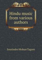 Hindu Music, From Various Authors 9353923611 Book Cover