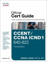 CCENT/CCNA ICND1 640-822 Official Cert Guide 1587204258 Book Cover