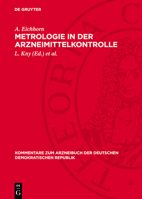 Metrologie in Der Arzneimittelkontrolle 311276322X Book Cover