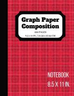 Graph Paper Composition Notebook: Graph paper pages and White Paper | 5x5 Composition Notebook | Quad Ruled | 5 squares per inch | 100 pages | 8.5 x 11 in 1095171496 Book Cover